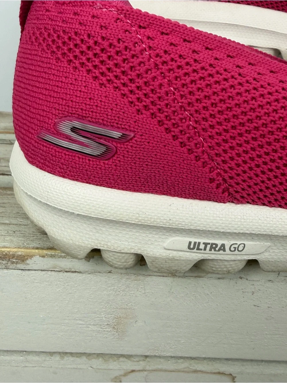 Skechers GOwalk 5 slip-on walking shoes breathable mesh upper a Goga Mat Sz 8.5